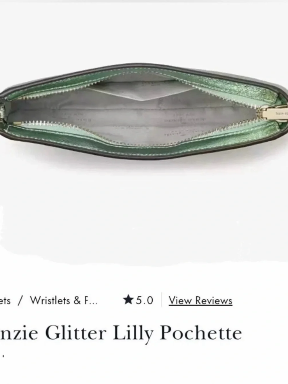 Kate Spade Kenzie Glitter Lilly Pochette